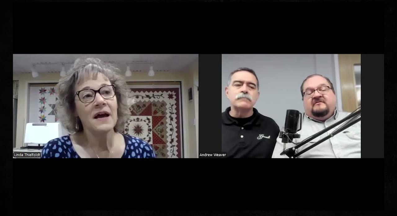 Linda Thielfoldt during Quilting Business Success Episode 61, 40:00